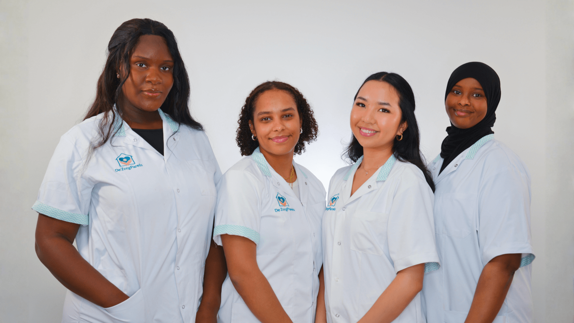 Het zorgteam van het bedrijf De ZorgParels