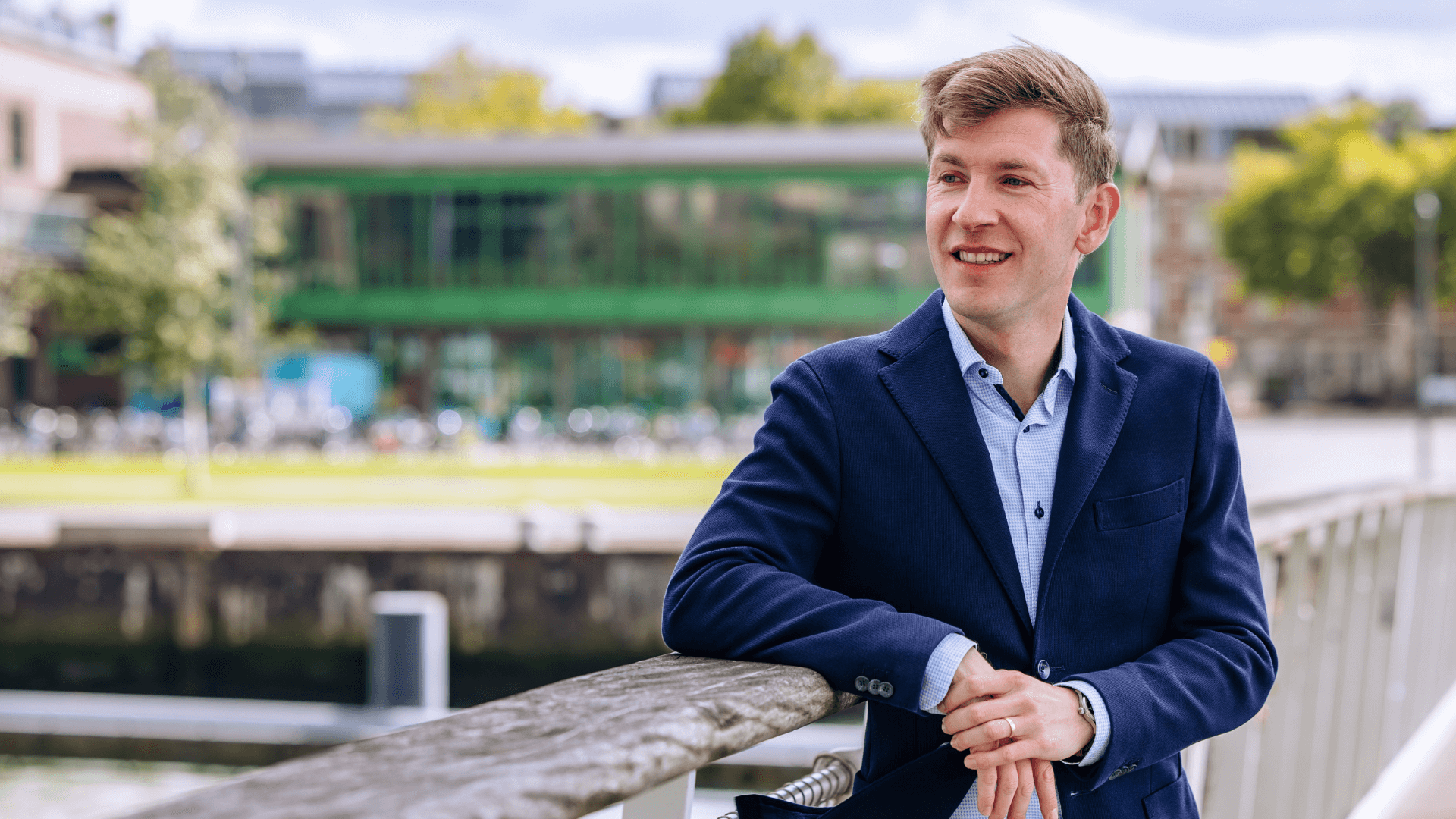 Ondernemer Thijs de Gunst, oprichter van de onderneming Dutch Uncles Rotterdam