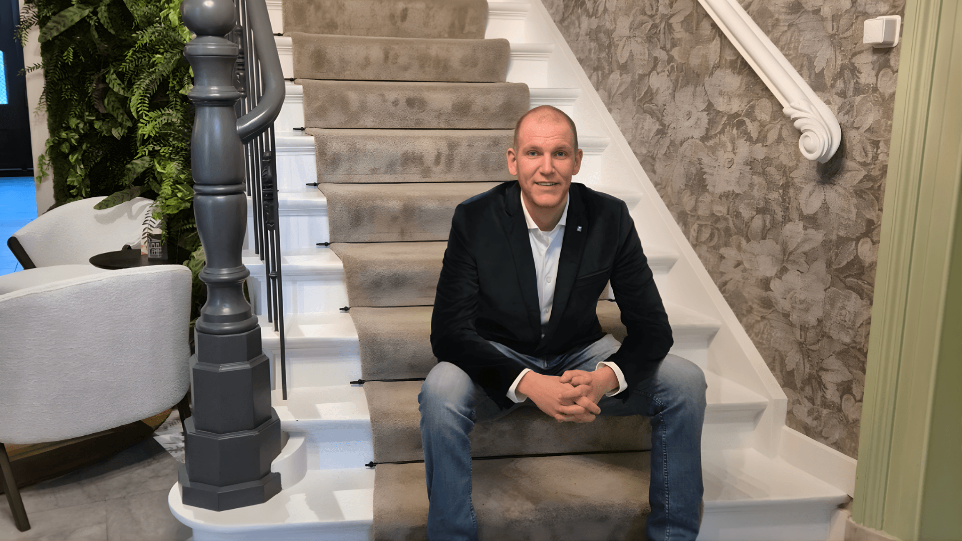 Ondernemer Pim de Koster, oprichter en eigenaar van de onderneming Fortix Ventures Ondernemer Pim de Koster, oprichter en eigenaar van de onderneming Fortix Ventures