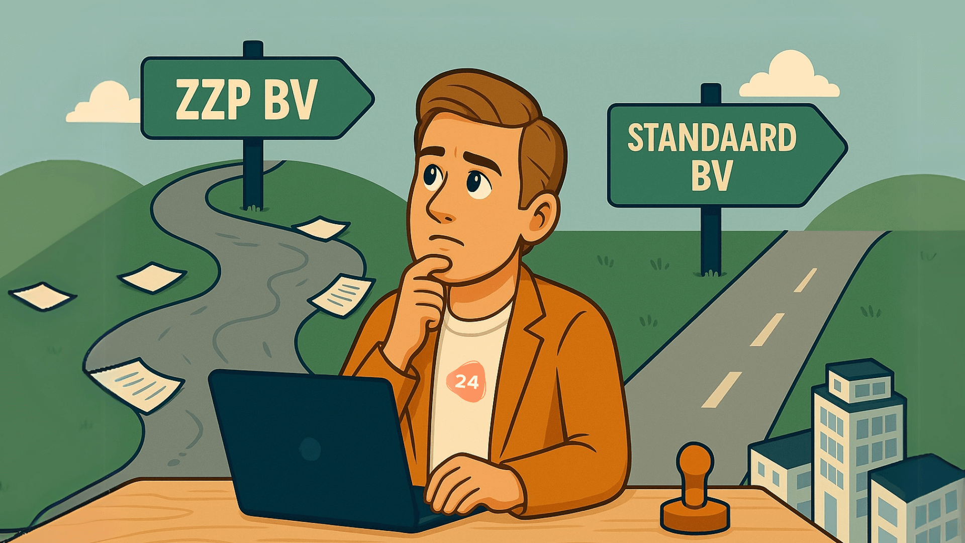 Thomas van Firm24 kijkt vragen over een ZZP BV en de ZZP 2025