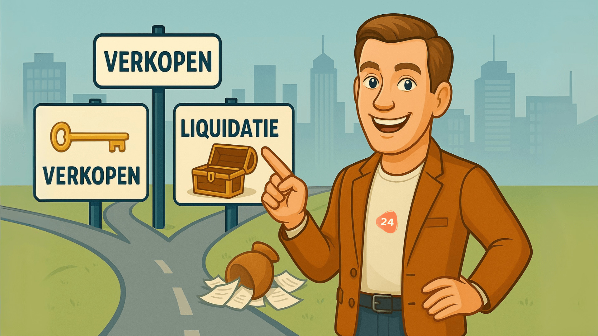 Thomas van Firm24 wijst naar de liquidatie verkoop