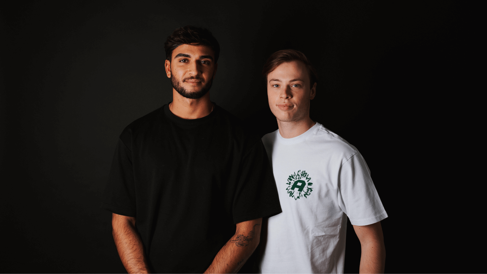 Ondernemers Sasha Aink en Omar Hamelynck, oprichters en eigenaren van de onderneming Hotello's