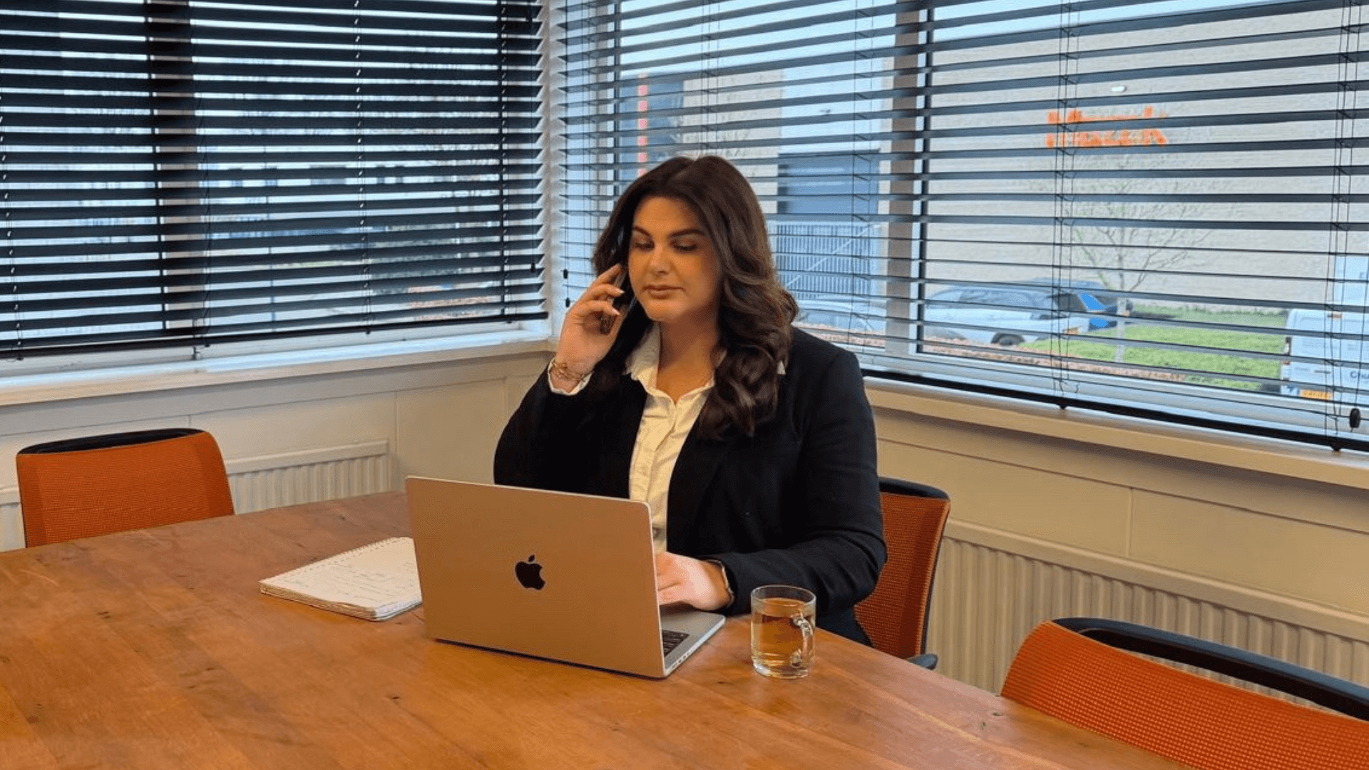 Ondernemer Gajane Aslanjan, oprichter en eigenaar van de onderneming Next Windows