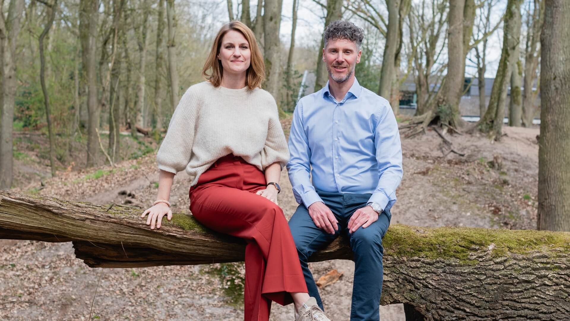 Ondernemer Morris Oosterling eigenaar van Aizen samen met Vivian van Loon