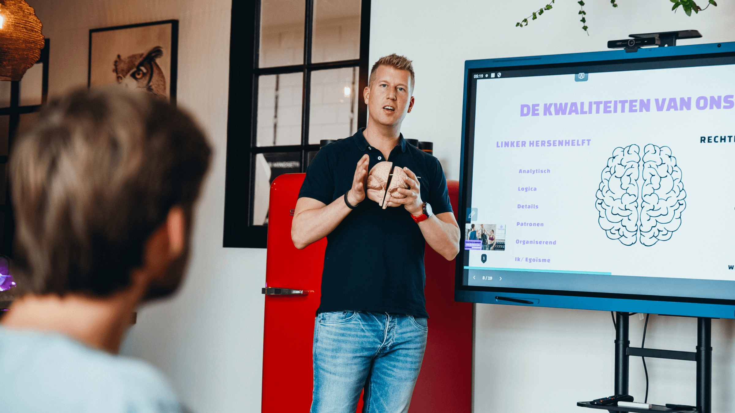 Ondernemer Remco Visscher eigenaar van Club Mindset