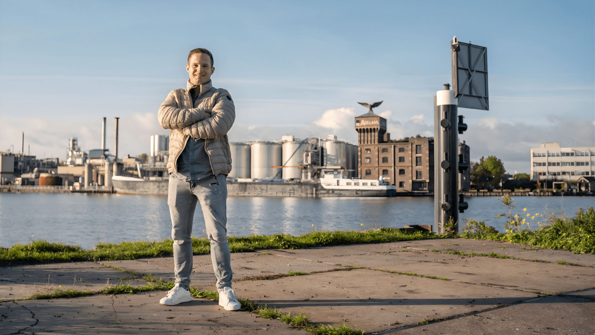 Ondernemer Jesse Haanstra, oprichter en eigenaar van de onderneming SEO vrienden