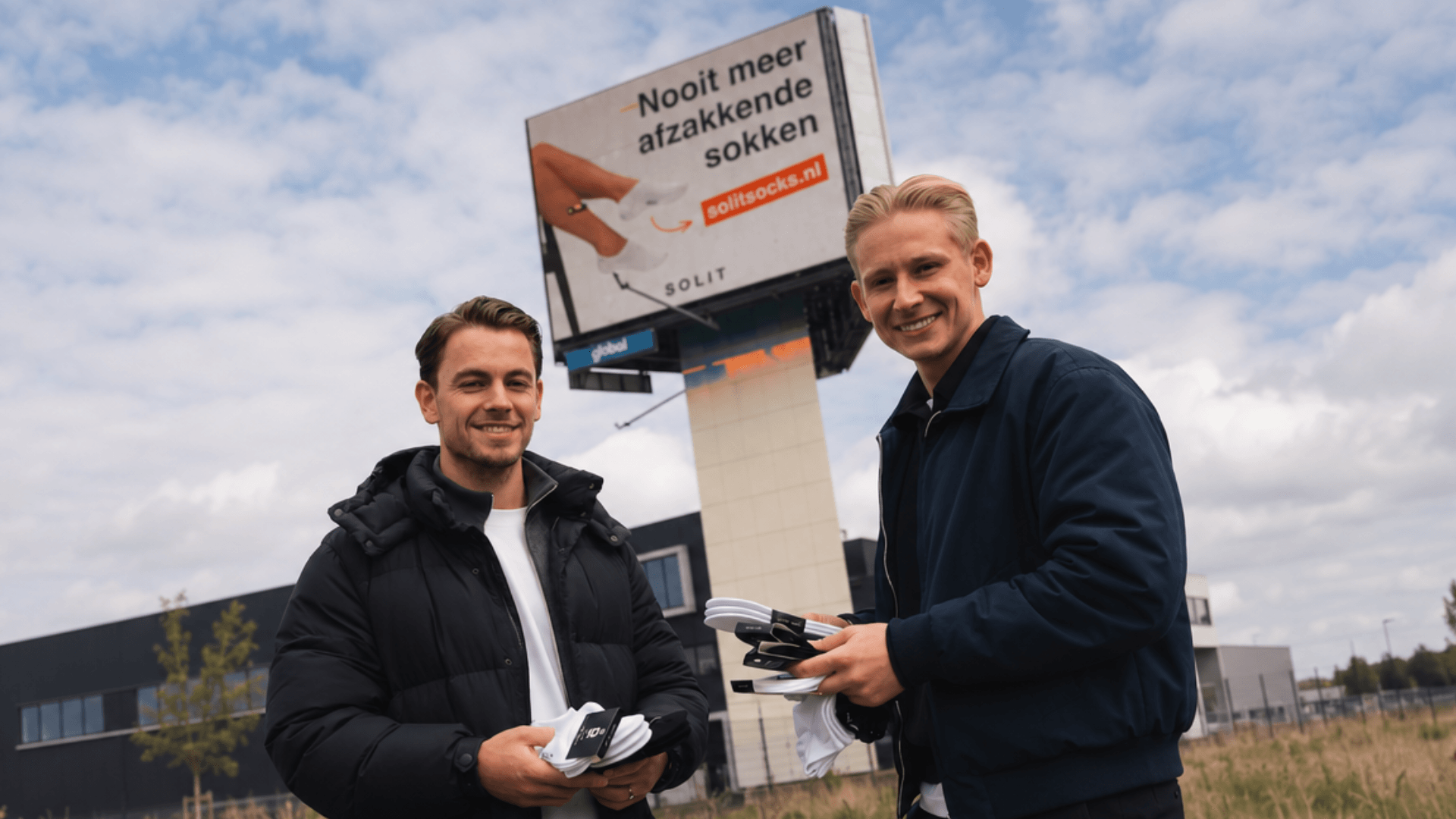 Ondernemers Tim Boon & Olaf Habraken, oprichters van SOLIT Ondernemers Tim Boon & Olaf Habraken, oprichters van SOLIT
