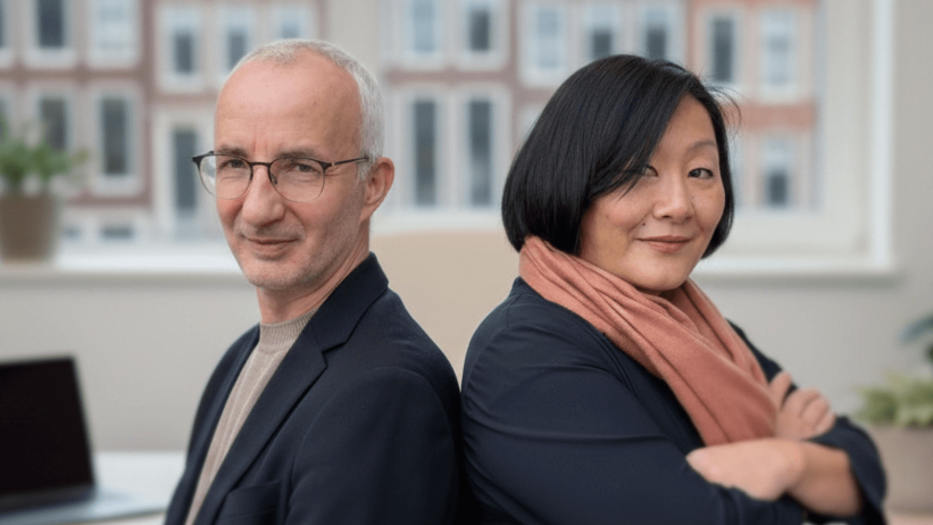 Ondernemers Rob Hoeijmakers en Maya Schmuki, eigenaren van de onderneming Schmuki