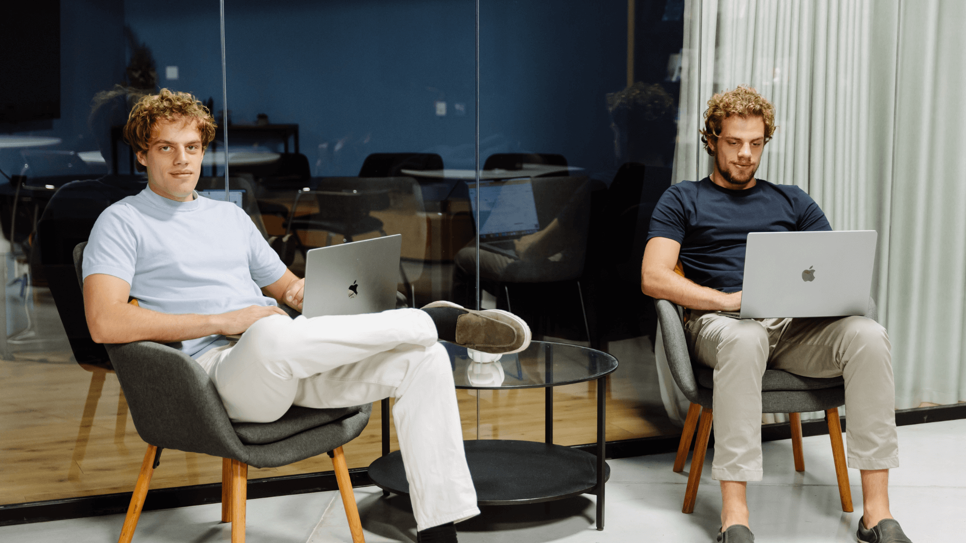 Ondernemers Robin en Martijn de Jonge, broers en eigenaren van The Marketing Twins