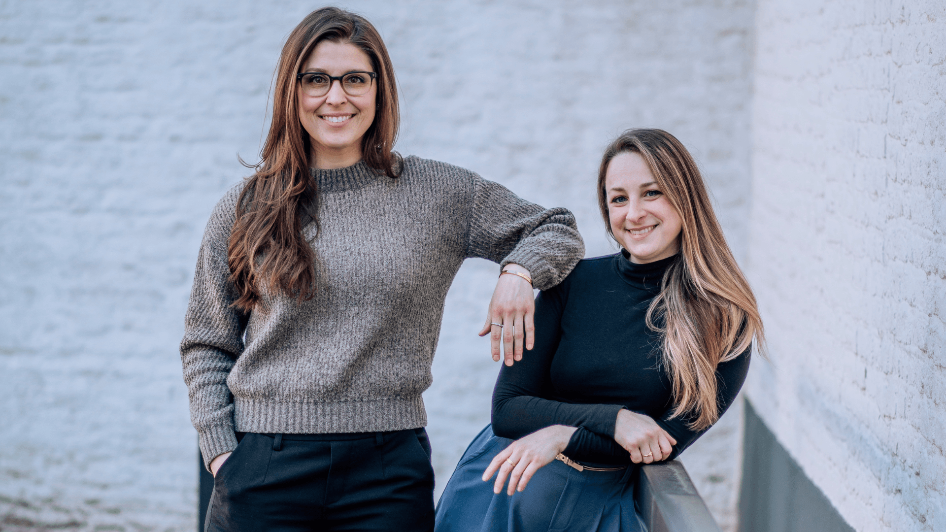 Entrepreneurs Lindsay Rubino en Janna Lawson, owners of The Pear