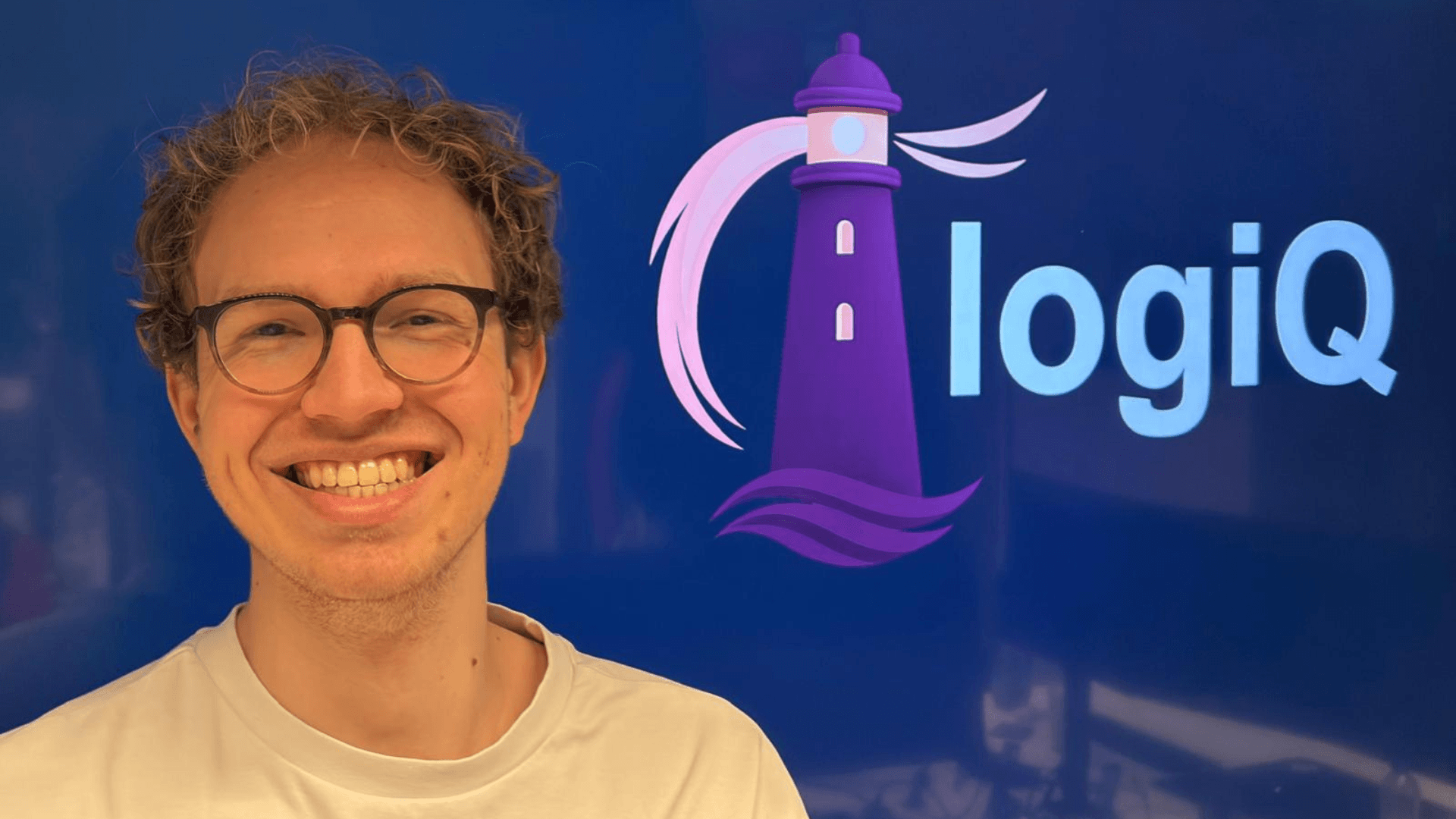 Ondernemer Marijn Taal, eigenaar van de odnerneming logiQ AI
